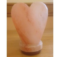 BIG HEART CRAFTED HIMALAYAN SALT LAMP (4.2kg) APPROXIMATE WEIGHT.