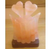 HEART TO HEART CRAFTED HIMALAYAN SALT LAMP (2.8kg) APPROXIMATE WEIGHT.