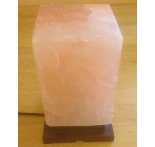 RECTANGLE CRAFTED HIMALAYAN SALT LAMP (3.2kg) APPROXIMATE WEIGHT.